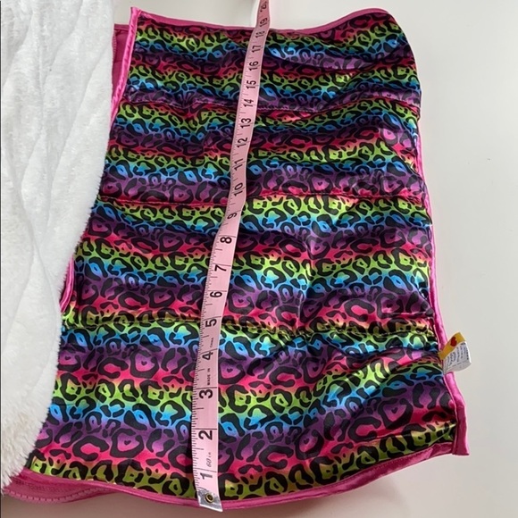 Build-A-Bear Animal Print Slumber Party Shorts & Sleeping Bag Bundle Set Retired - Picture 3 of 8
